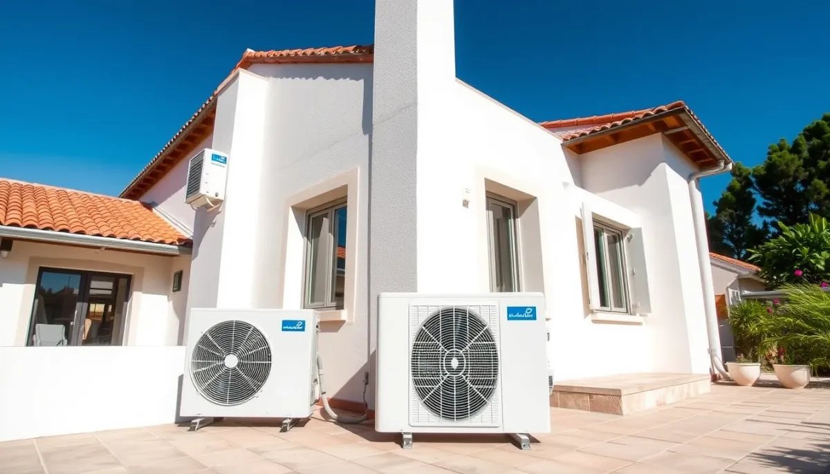 Maison varoise équipée d'une pompe à chaleur et d'un système gainable